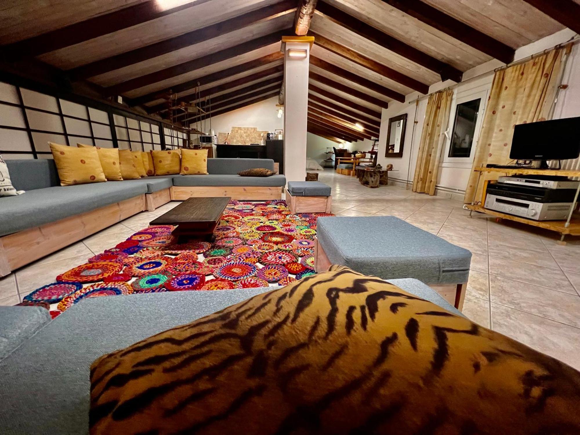 Σοφιτα Ξυλο Μεταλο Γυαλι Apartment Alykes Potamou Exterior photo